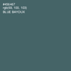 #456467 - Blue Bayoux Color Image